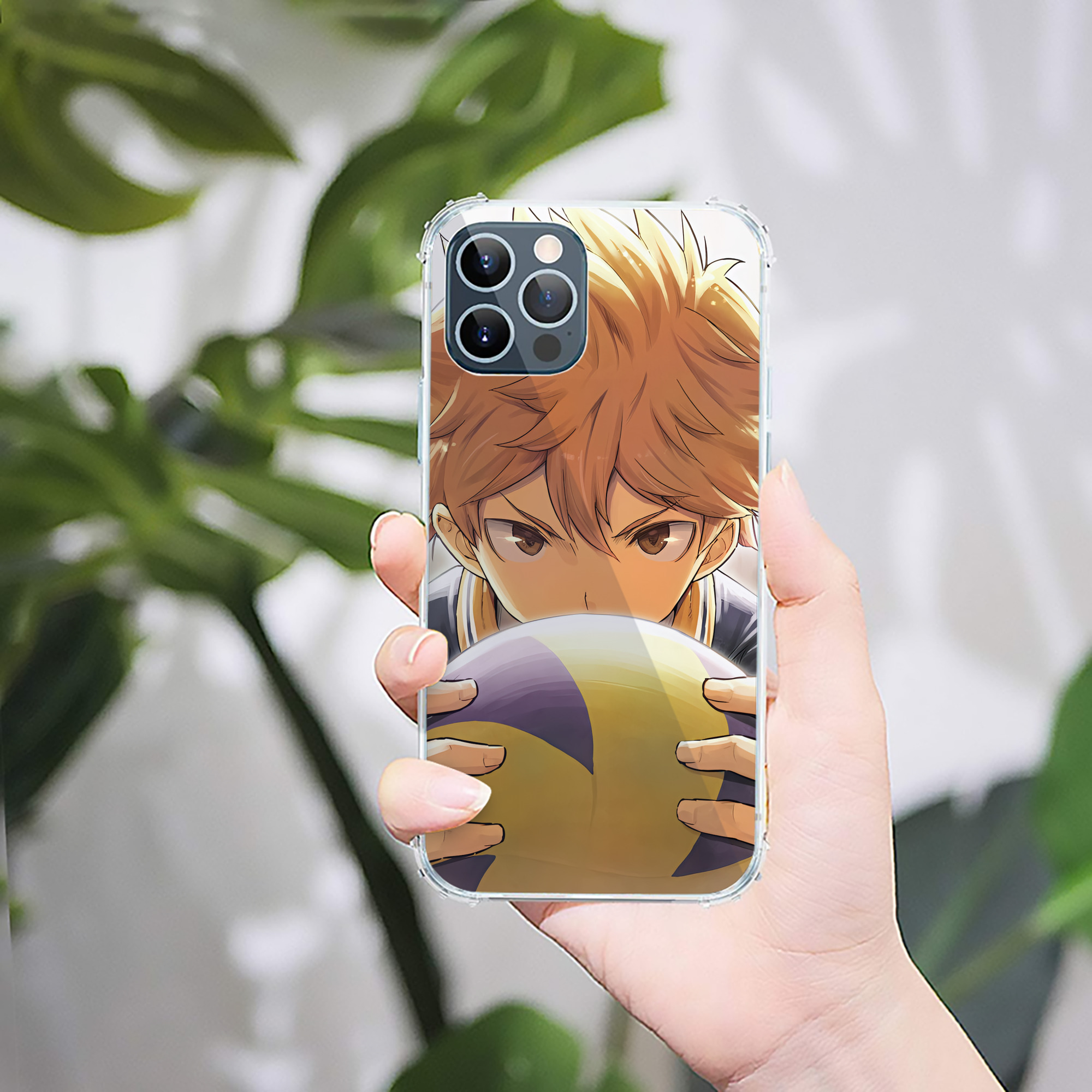（画像用） ハイキュー!! Haikyu!! 【iPhone 12シリーズ対応】透明スマホケース（クリアソフトケース）